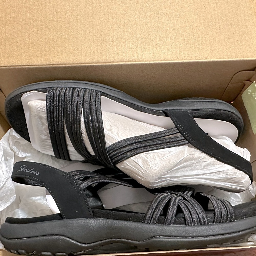 Skechers Raggae Slim Black Size 9